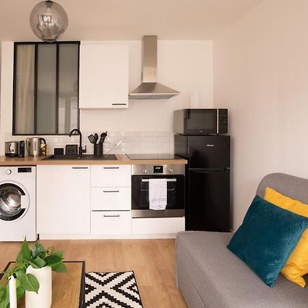 Appartement Lumineux Proche Parc De La Villette Paris Exterior foto
