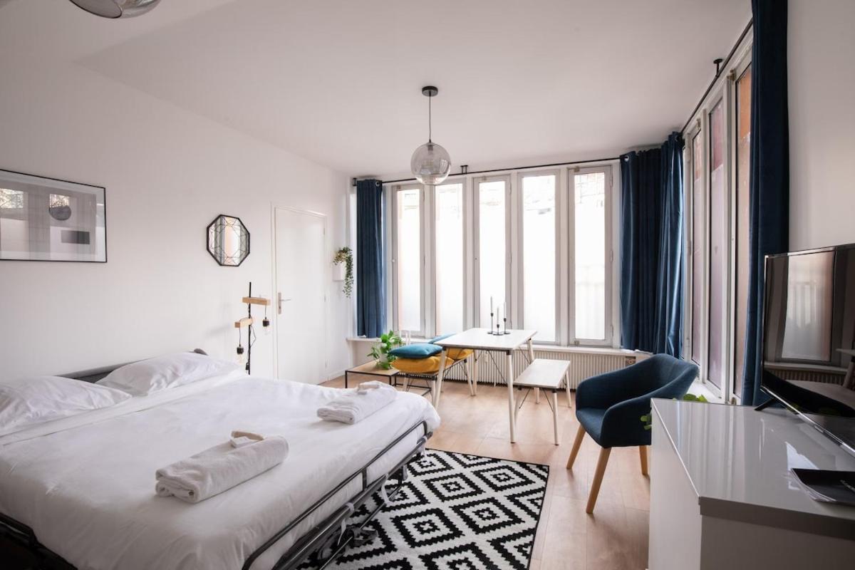 Appartement Lumineux Proche Parc De La Villette Paris Exterior foto